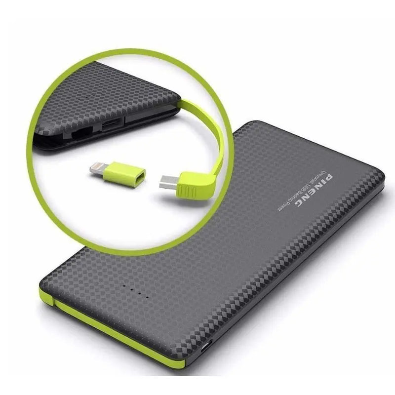 Carregador Portátil Pineng Power Bank 10.000mah para IPhone e Android V8