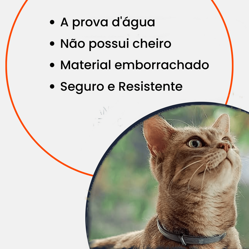 Colar Anti Pulgas 8 Meses - Proteção Completa para PET