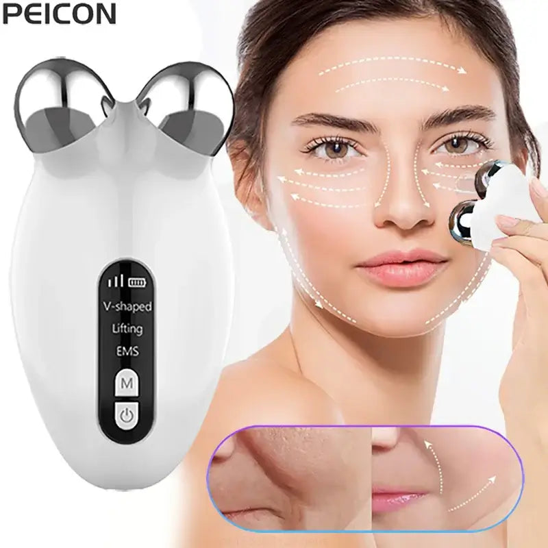 Massageador Facial Peicon EMS - Limpeza Profunda