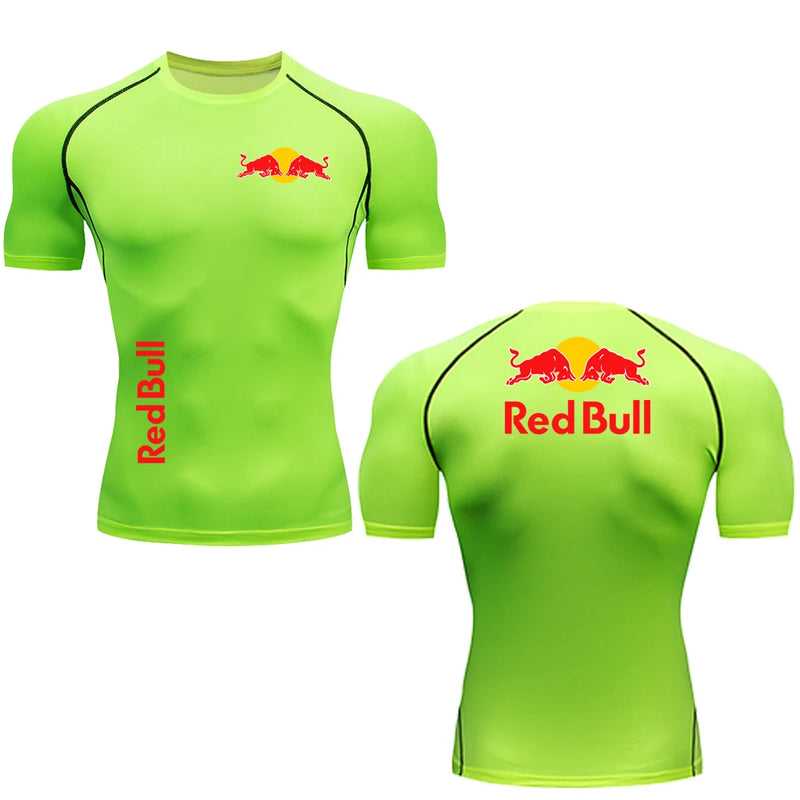 Camisetas Red Bull T-Shirt, não suam e são perfeitas para atividades físicas.