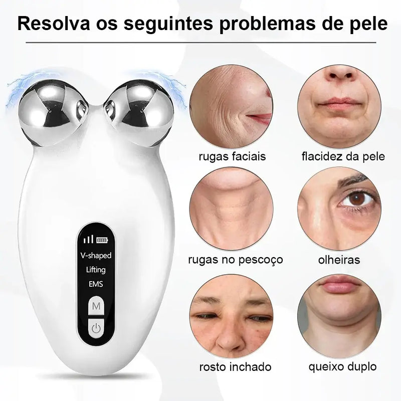 Massageador Facial Peicon EMS - Limpeza Profunda