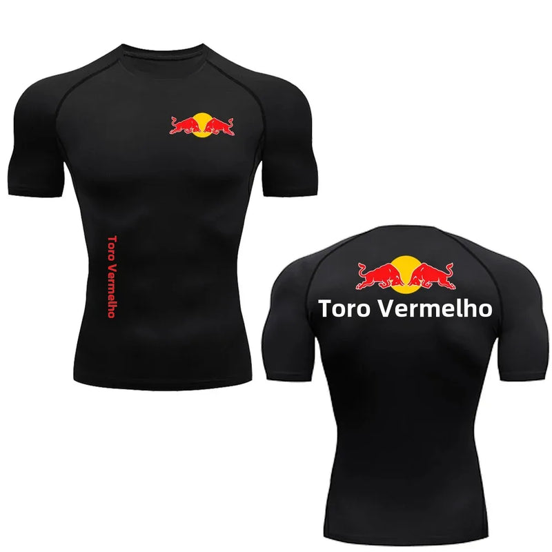 Camisetas Red Bull T-Shirt, não suam e são perfeitas para atividades físicas.