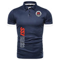 Camiseta de mergulho, masculino, camisa polo de manga curta, algodão SSI, camisa confortável de negócios, moda oficial, cor sólida