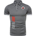 Camiseta de mergulho, masculino, camisa polo de manga curta, algodão SSI, camisa confortável de negócios, moda oficial, cor sólida