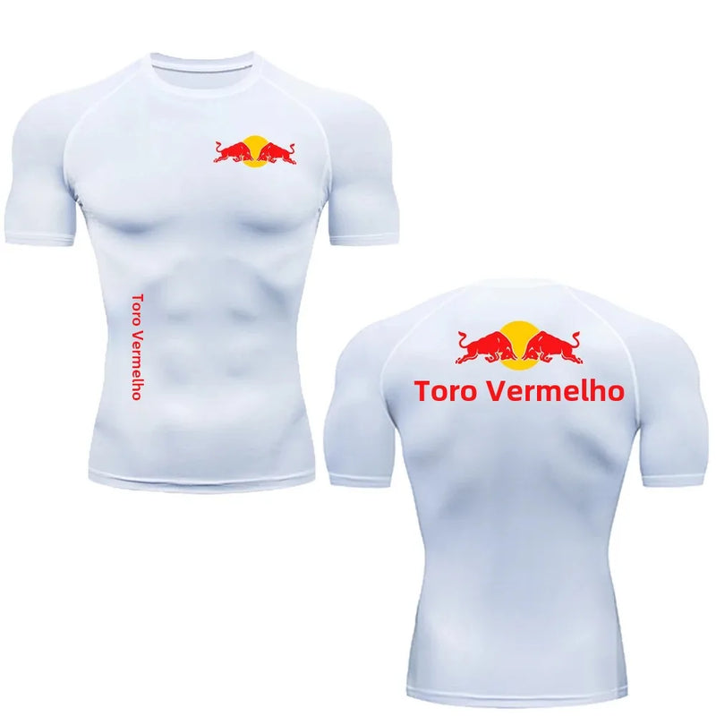 Camisetas Red Bull T-Shirt, não suam e são perfeitas para atividades físicas.