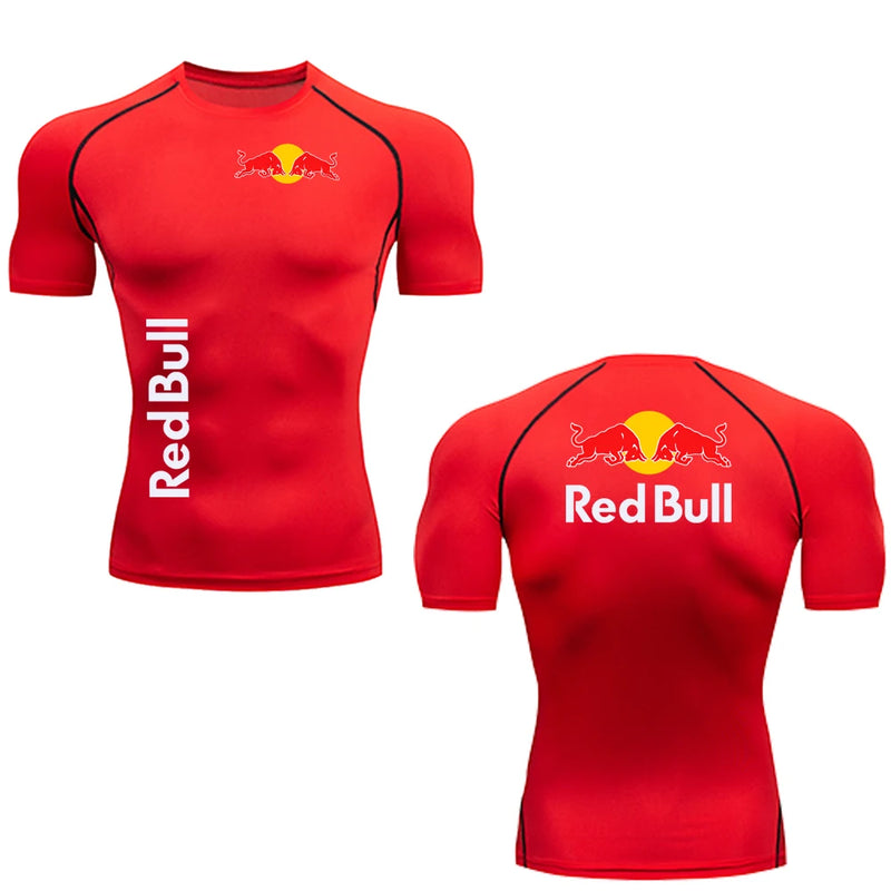 Camisetas Red Bull T-Shirt, não suam e são perfeitas para atividades físicas.