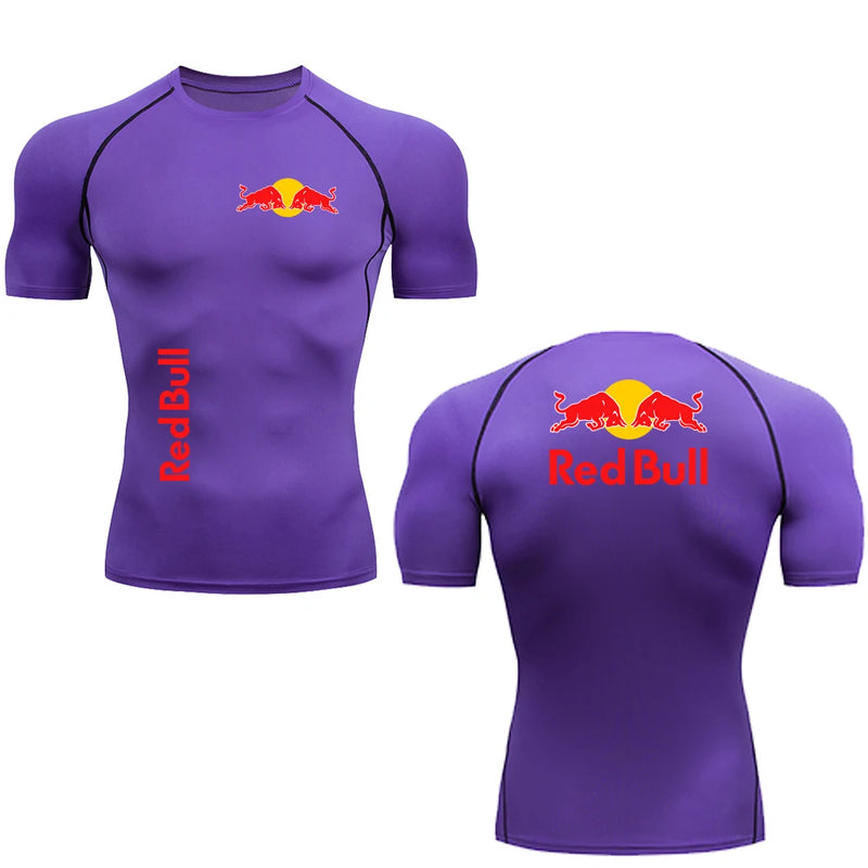 Camisetas Red Bull T-Shirt, não suam e são perfeitas para atividades físicas.